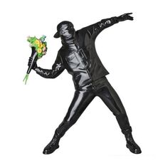 Фигурка Banksy Brandalism Flower Bomber, черный