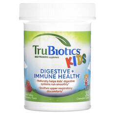 Пищевая добавка TruBiotics Kids для здоровья пищеварительной системы и иммунитета, 30 жевательных таблеток
