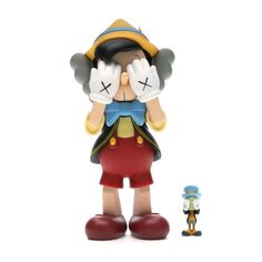 Виниловая фигурка Kaws Pinocchio &amp; Jiminy Cricket, мультиколор