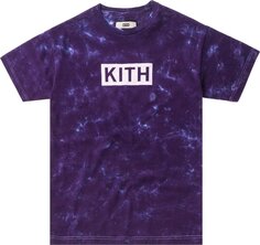 Футболка Kith Solid Dye Tee &apos;Purple&apos;, фиолетовый