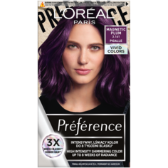 L&apos;Oréal Paris Preference Vivid Colours краска для волос 3.161 магнитный пух, 1 упаковка L'Oreal