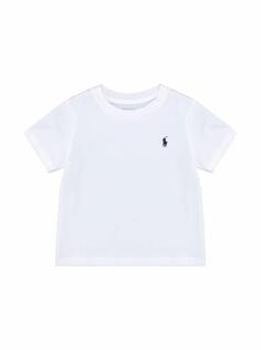 Хлопковая футболка с логотипом Ralph Lauren
