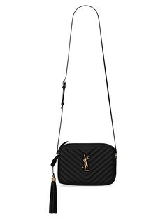 Сумка Lou Camera из стеганой кожи Saint Laurent