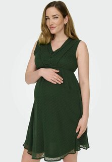 Летнее платье ONLY MATERNITY, оливковый