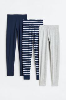 Комплект из 3 трусов H&amp;M Gray Stripes, серый H&M