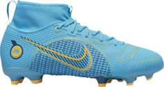 Бутсы Nike Mercurial Superfly 8 Academy MG GS &apos;Chlorine Blue&apos;, синий