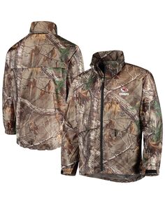 Мужская водонепроницаемая куртка realtree camo kansas city chiefs sportsman с молнией во всю длину Dunbrooke, мульти