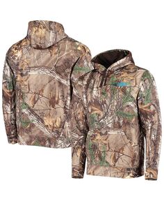 Мужская толстовка с капюшоном realtree camo carolina panthers circle champion tech fleece Dunbrooke, мульти