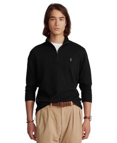 Мужской пуловер estate-rib из хлопка с молнией на четверть Polo Ralph Lauren, мульти