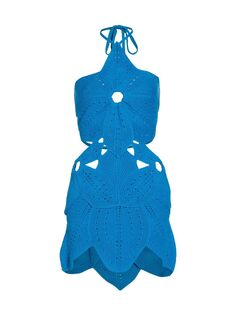 Трикотажное платье Floreana Cult Gaia, синий