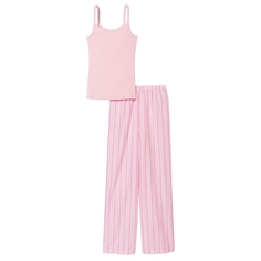 Пижама Victoria&apos;s Secret Cotton Tank, светло-розовый