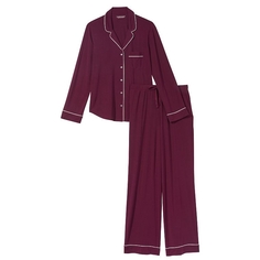 Пижама Victoria&apos;s Secret Modal Long, бордовый