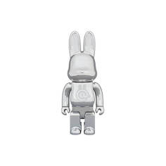 Фигурка Bearbrick Rabbrick Chrome 400%, серебряный