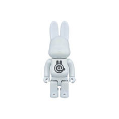 Фигурка Bearbrick Rabbrick Chrome 400%, белый