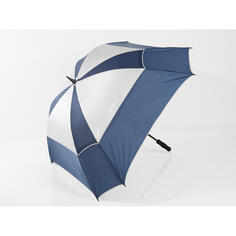 Зонт без крепления JuCad ветрозащитный, синий/синий/серебристый