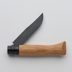 Карманный нож OPINEL № 8, 8,5 см, нержавеющая сталь, черный дуб