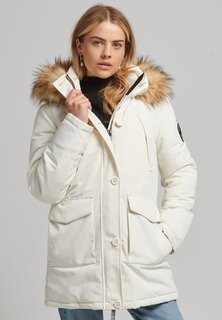 Зимнее пальто Superdry, белый