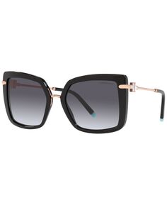 Женские солнцезащитные очки, TF4185 54 Tiffany &amp; Co., черный