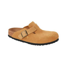 Сабо Birkenstock Boston Suede Embossed, коричневый