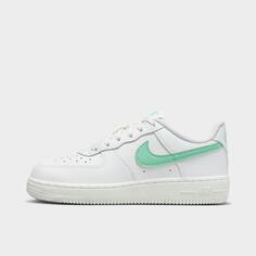 Детские низкие повседневные туфли Nike Force 1 для маленьких детей, белый