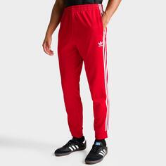 Мужские спортивные брюки adidas Originals adicolor Classics Superstar, красный