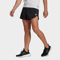 Мужские беговые шорты adidas Own The Run Split, черный