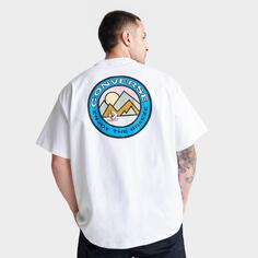 Мужская футболка с рисунком Converse Sail Away, белый