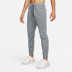 Мужские трикотажные беговые брюки Nike Phenom Dri-FIT, серый