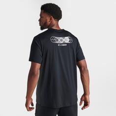 Мужская футболка с рисунком Nike Sportswear Air Max, черный