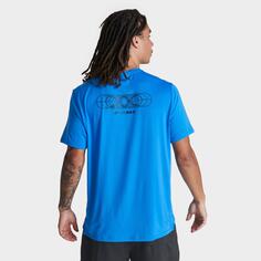Мужская футболка с рисунком Nike Sportswear Air Max, синий