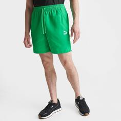 Мужские шорты Puma Classic 6 дюймов, зеленый