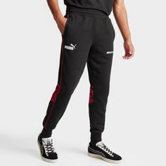Мужские брюки-джоггеры с камуфляжным принтом Puma Mercedes-AMG SDS, черный