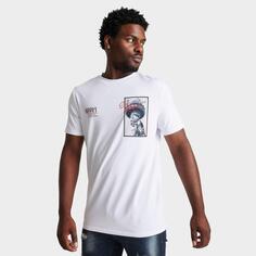 Мужская футболка с рисунком Ridin: спрос и предложение, белый Supply And Demand