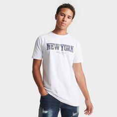 Мужская футболка-бандана «Спрос и предложение» NYC, белый Supply And Demand