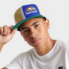 Кепка Mitchell &amp; Ness Denver Nuggets NBA с поп-панелью Snapback, синий