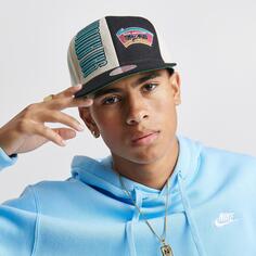 Кепка Mitchell &amp; Ness San Antonio Spurs НБА с поп-панелью Snapback, черный