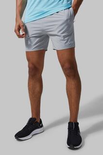 Мужские легкие шорты active performance Boohoo, серый