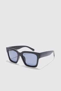 Узкие классические солнцезащитные очки Boohoo, черный