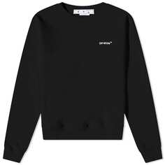 Толстовка Off-White Caravaggio Arrow Over Crew Sweat