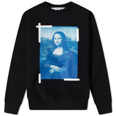 Толстовка Off-White Mona Lisa Over Crew Sweat