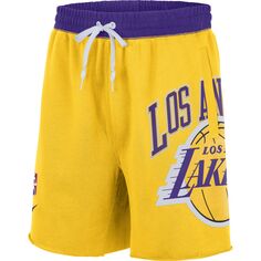 Шорты Nike Los Angeles Lakers Courtside, желтый/фиолетовый/белый