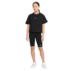 Спортивная футболка Nike Big Kids&apos;, черный/белый