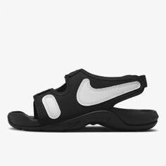 Тапочки Nike Sunray Adjust 6, черный/белый