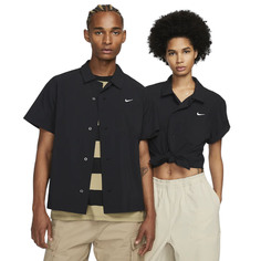 Рубашка Nike SB Quick-drying Skateboard Bowling Short-sleeved, черный