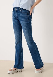 Расклешенные джинсы QS by s.Oliver, темно-синий