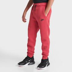Брюки-джоггеры из технического флиса Nike Sportswear для мальчиков, красный