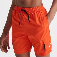 Шорты для плавания-карго Nike Voyage для мальчиков, апельсин