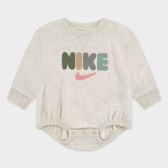 Комбинезон Nike Primary Play Crew для младенцев, серый