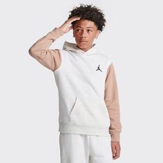 Детский пуловер с худи Jordan MJ Essentials, серый