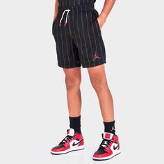 Детские баскетбольные шорты Jordan в тонкую полоску, черный